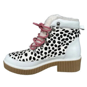 Vaneli Magma (White/Black Haircalf Combo) Womens Shoes Sz 7.5